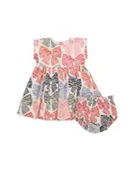 Pink Chicken Girls' Adaline Dress & Bloomers Set - Baby