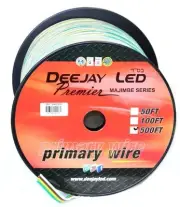 Deejay LED TBH164B500 16ga 500ft Y/b/g/w Primary Wire