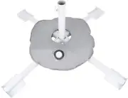 Foldable and Adjustable Beach Umbrella Stand - Portable Sunshade Base Holder for