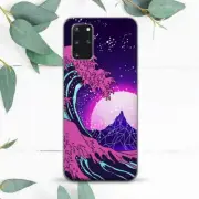Japanese Kanagawa Vaporwave Nature Case For Samsung Note 20 S21 S22 S23 S24 FE