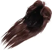 LALADEFIEE Men's Toupee Realistic Fake Hair Wig Head Wig for Men for Costume Party