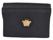 Authentic New With Tag Versace La Medusa Leather Wallet