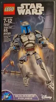 SEALED LEGO 75107 MISB JANGO FETT US SELLER STAR WARS BUILDABLE FIGURES DISNEY