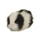 Hansa Creation Guinea Pig Plush Soft Toy 19cm Hand Crafted Black Stuffed Animal