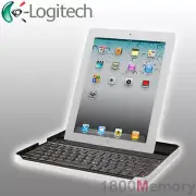 GENUINE Logitech Bluetooth Keyboard Case by ZAGG for Apple iPad 2 3 4 Retina