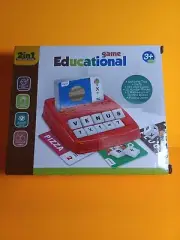 Conzy Learning Games for Kids Ages 3-8, Matching Letter Numbers Game 2 in 1 Educ