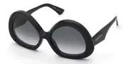 Nina Ricci SNR403 0700 Men's Sunglasses Black Size 57