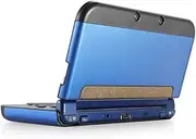 TNP Protective Case Compatible with Nintendo New 3DS XL LL 2015, Navy Blue - Plastic + Aluminum Full Body Protective Snap-on Hard Shell Skin Case Cover New Modified Hinge-Less Design, Blue, Nintendo