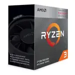 AMD RYZEN 3 3200G 處理器 RYZEN 3 AMD 插槽 AM4 3.6GHZ-4GHZ 4 核 4 線