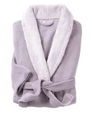 New ULTA Luxury Plush Purple/Lavender women's Bath Robe Small/Medium