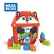 Fisher-Price 費雪 Mega Bloks 美高積木 狐狸造型積木桶(25顆大積木)【佳兒園婦幼館】