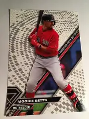 2017 Topps High Tek Jumbo 5x7 Mookie Betts Red Sox HTMB #'d 02/49