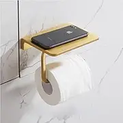 Bathroom Accessories Set Brushed Gold Bathroom ShelfTowel RackTowel Hanger Paper holderToilet Brush Holder Bath Hardware SetsPaper Holder3