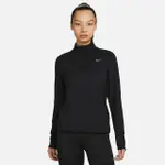 【NIKE 耐吉】上衣 女款 長袖上衣 運動 AS W NK SWIFT ELMNT DF UVHZTOP 黑 FB4317-010