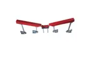 Roxom Boat Trailer Glider Kit 500mm - Self Centering V Kit Red