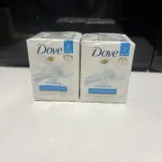 Dove Gentle Exfoliating Bar Soap 4.75 oz Pack of 2