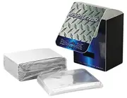 100 White Deck Sleeves - Deck Box - Perfect Fit Bundle - Shuffle-Tech Premium