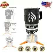Carbon Camping Stove: Quick Boiling & Space-Saving Cook System for Adventurers