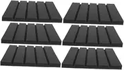 HAMPPLIES 6pcs High Density Soundproofing Panels Acoustic for Music Rooms Recording Professional Sound Dampening Fire Resistant