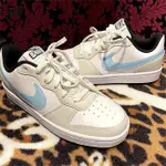 耐吉NIKE COURT BOROUGH LOW GS 白蘭灰 女款 CW1624-100慢跑鞋