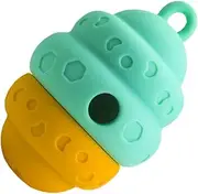 Dog Feeder Toy, Slow-Feeding Treat Dispensing Ball, Chew-Proof Silicone Senior Pet Snuffle Game for High-Energy Puppy Foraging Teething Scent Work Training