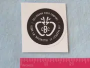 BEER Collectible STICKER ~ BELLINGHAM Cider Co ~ WASHINGTON ~ Apple Hard Cider