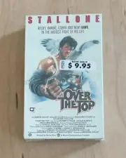 OVER THE TOP (1987) Sealed Betamax Warner Sylvester Stallone Arm Wrestling Champ