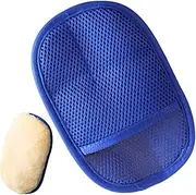 Car Wash Glove - Water-Absorbing Car Glove - High-Density Multi-Purpose Cleaning Supplies Non-Slip Portable Soft Hand Dusting Mitt for Home Use