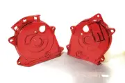 P2R Transparent Red Upper Timing Covers Fits 10-13 Acura ZDX J37A5