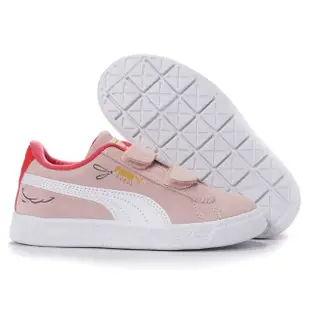 【PUMA】Suede Lil Puma LF V PS 兒童運動鞋 休閒鞋 童鞋 魔鬼氈 輕量(38073301/38073303兩色任選)