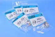 Lot of 5 Stock locks C8713 Mailbox Lock Bright Nickel