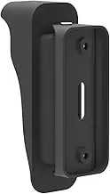 Doorbell Mount, Adjustable Angle Holder, Wireless Camera Bracket Black, Sturdy, No Drill Weatherproof Design for Home Security, Apartment, Rental Property, Outdoor Entry Use