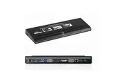 Targus ACP7703 Universal USB 3.0 Docking Station and Charging - Dual 2K, 2 x DisplayPort, 2 x DVI, 2 x Power Tips, AC Adapter, Refurbished