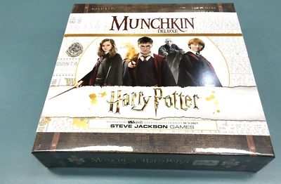 USAOPOLY STEVE JACKSON MUNCHKIN HARRY POTTER DELUXE GAME BOX