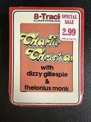 CHARLIE CHRISTIAN with Dizzy Gillespie & Thelonius Monk (8 TRACK) SEALED