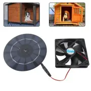 10W Solar Powered Exhaust Fan Monocrystalline Silicon Solar Panel Fan