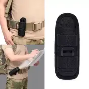 Portable Pouch Flashlight Holster Belt Carry Case Holder 360Degrees with N2B8