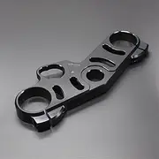for Suzuki GSXR 600/750 2006-2009 CNC Motorcycle Lowering Triple Tree Front Upper Top Clamp GSXR 1000 GSXR1000 2007-2008 K7 K8 Decorate (Color : Black)