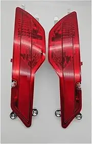 Car Rear Tail Lights 63147187219 63147187220 Left Right Rear Bumper Fog Light Reflector Rear Tail Lights for B&MW X6 E71 E72 2008-2010