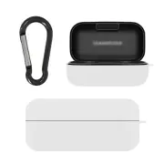 Geekria Carrying Case for SENNHEISER Momentum True Wireless 2 Earbuds(White)