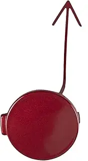 SAGGU for VW Golf VI MK6 2009-2012 5K0807241 5K0 807 241 Car Accessories, Front Bumper Tow Hook Cap Towing Eye Cover Towing Eye Cover (Size : Red Passenger Side)