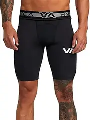 [RVCA] Mens Sport Athletic Breathable Compression Shorts