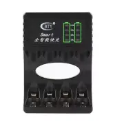 Intelligent Fast Led Charger for AA AAA Ni-MH Ni-Cd Rechargeable battery Safety