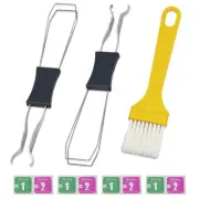 Keycap Puller Switch Pluller with Keyboard Cleaning Brush for Mechanical Keyb...