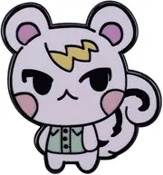 [Pinstant] Animal Crossing New Horizons Marshal White Squirrel 1.25" Enamel Pin Badge, 1.25 Inches, Enamel, enamel