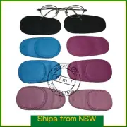2x Eyeglass Occlusion Patch for Amblyopia, Lazy Eye, Strabismus | 10.5 x 5.5 cm