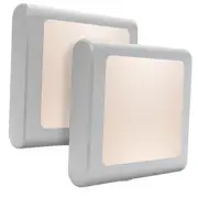Plug-in Led Night Light with Auto Dusk to Dawn Sensor,Adjustable Warm White