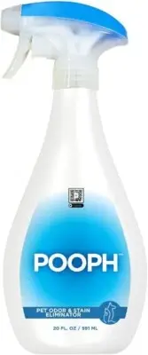 Pooph Pet Odor Eliminator, 20 oz Spray - Dismantles Odors on a Molecular Basis