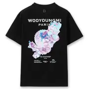 [Wooyoungmi] Iridescent Graphic Tee