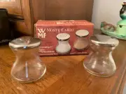 Unused Vintage WMF Cromargan Monte Carlo Salt & Pepper Shakers – NIB MCM